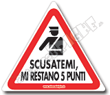 SCUSATEMI, MI RESTANO 5 PUNTI