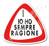 IO HO SEMPRE RAGIONE