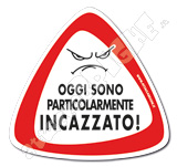OGGI SONO PARTICOLARMENTE INCAZZATO!